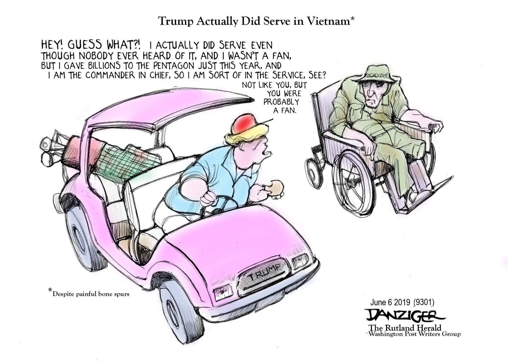 Jeff Danziger / Washington Post Writers Group